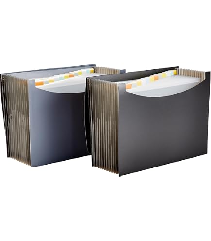 Amazon.com : Five Star Expanding File Folder with Zipper, 7 Pocket